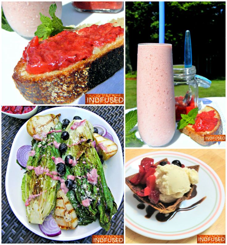 This # Indian #recipe for #Strawberry #ginger #chutney with #Chia seeds  is #multi -purpose as it adapts to many #dishes