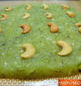A #popular #Indian #dessert made for #festivals using #coconut. My #quickandeasy #recipe uses #healthy #avocado