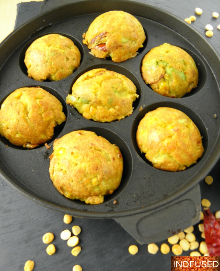 Gluten free, protein rich, split pea fritters that are not fried! Figure friendly, healthy recipe with avocados,corn and olive oil.