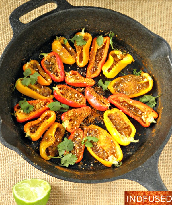 Quick and easy, Indian fusion appetizer recipe perfect for fall gatherings!