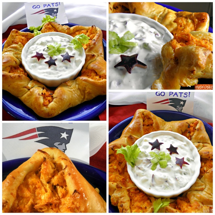 #easy #recipe for#super bowl #Sunday with #pizza dough, dip with #healthy#Costco Greek yogurt