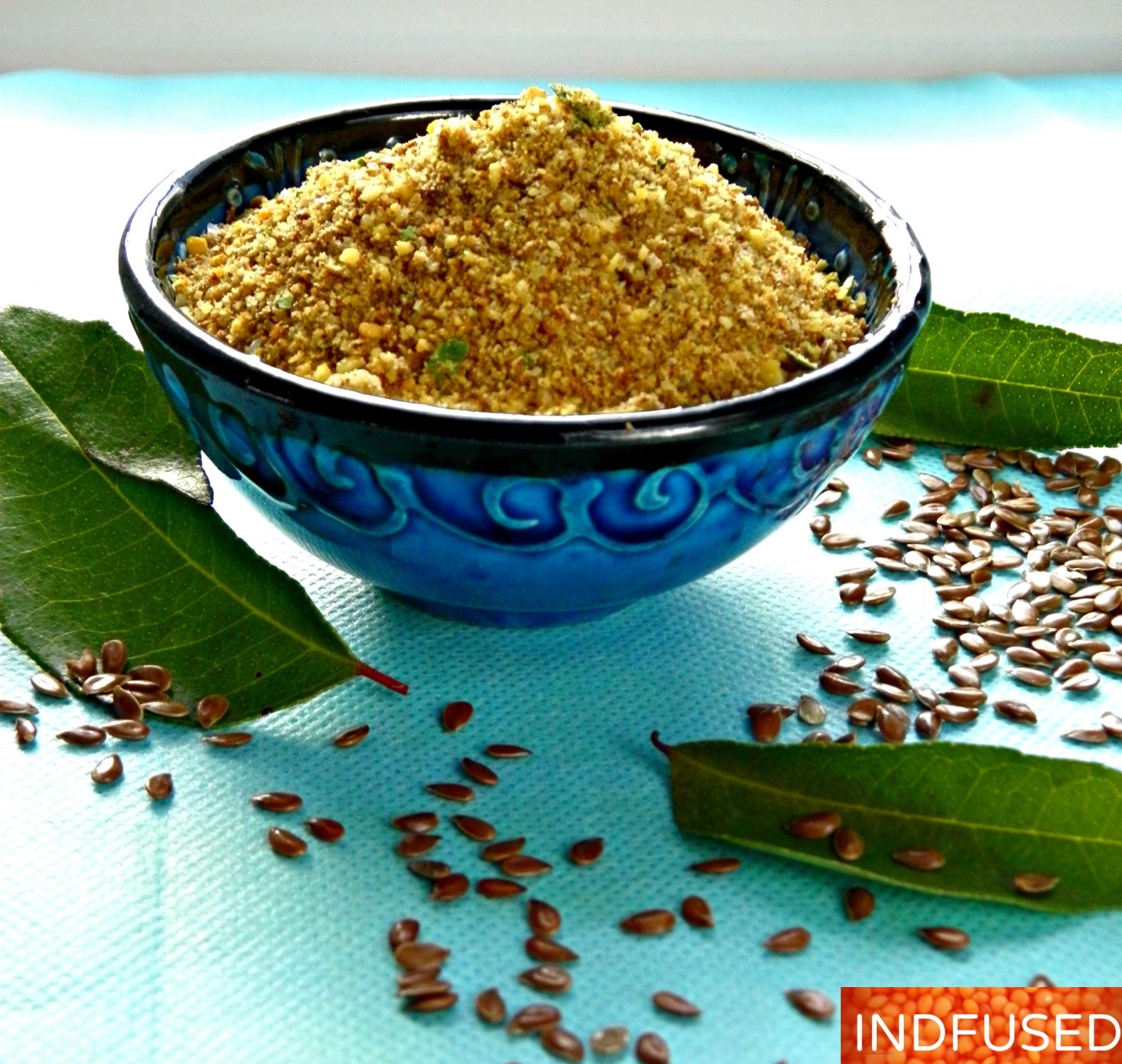 Healthy, handy, easy dry chutney with the goodness of coconut, curry leaves, flax seeds and dals