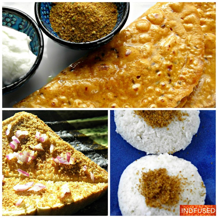 healthy, handy, easy dry chutney with the goodness of coconut, curry leaves, flax seeds and dals