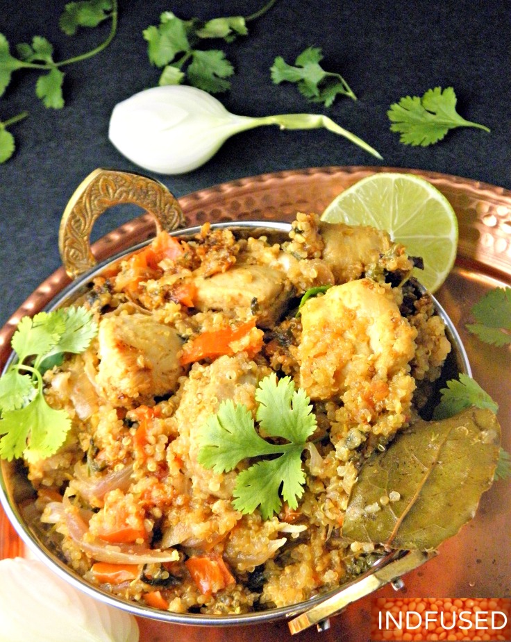 Best Indian fusion recipe for protein packed, one pot meal for weeknights.