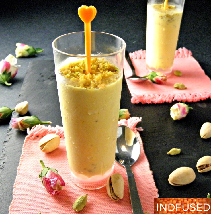 Indian fusion 5 ingredient easy recipe for Mango Kulfi icecream!