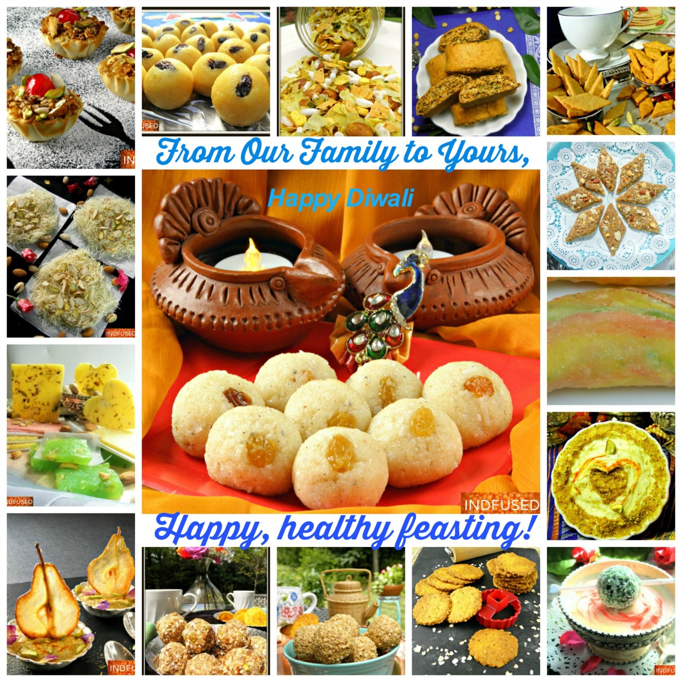 Diwali Faral recipes are sweet and savory snacks made for Diwali. Easy, streamlined, healthier recipes made with local ingredients