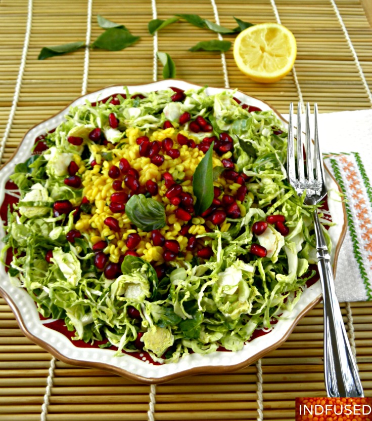 Indian fusion recipe healthy, scrumptious salad