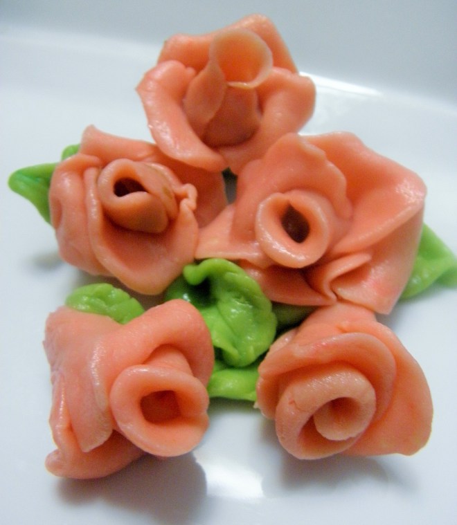 Easy Indian dessert recipe for edible roses