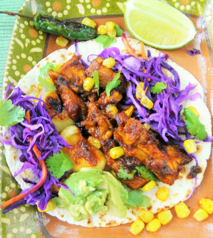One Pan Chicken Vindaloo Tacos