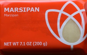 Marsipan/ marzipan from IKEA that I used to make edible rakhis