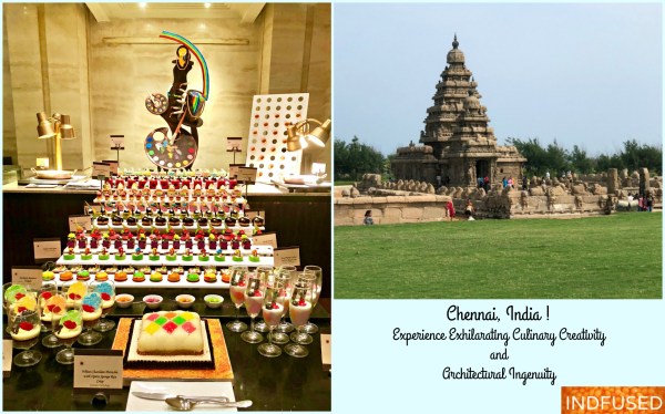 hennai, India Indfused's review of The Painter's Brunch at Madras Pavilion @ITC Grand Chola and 8th century architectural wonders.
