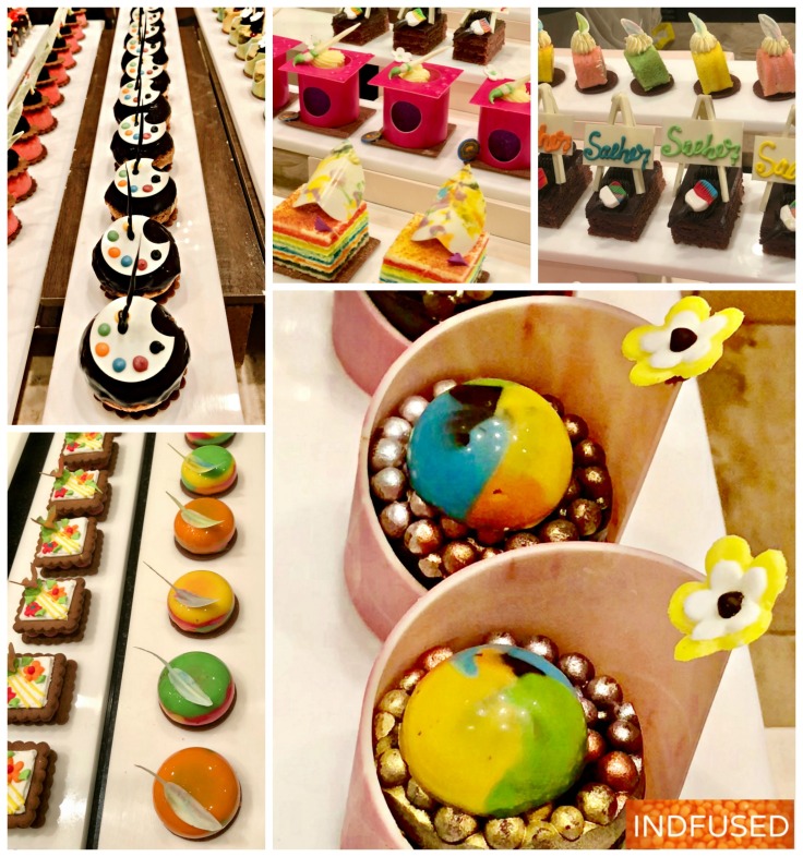 Innovative desserts by gifted chefs at the Painter's Brunch @ Madras Pavilion