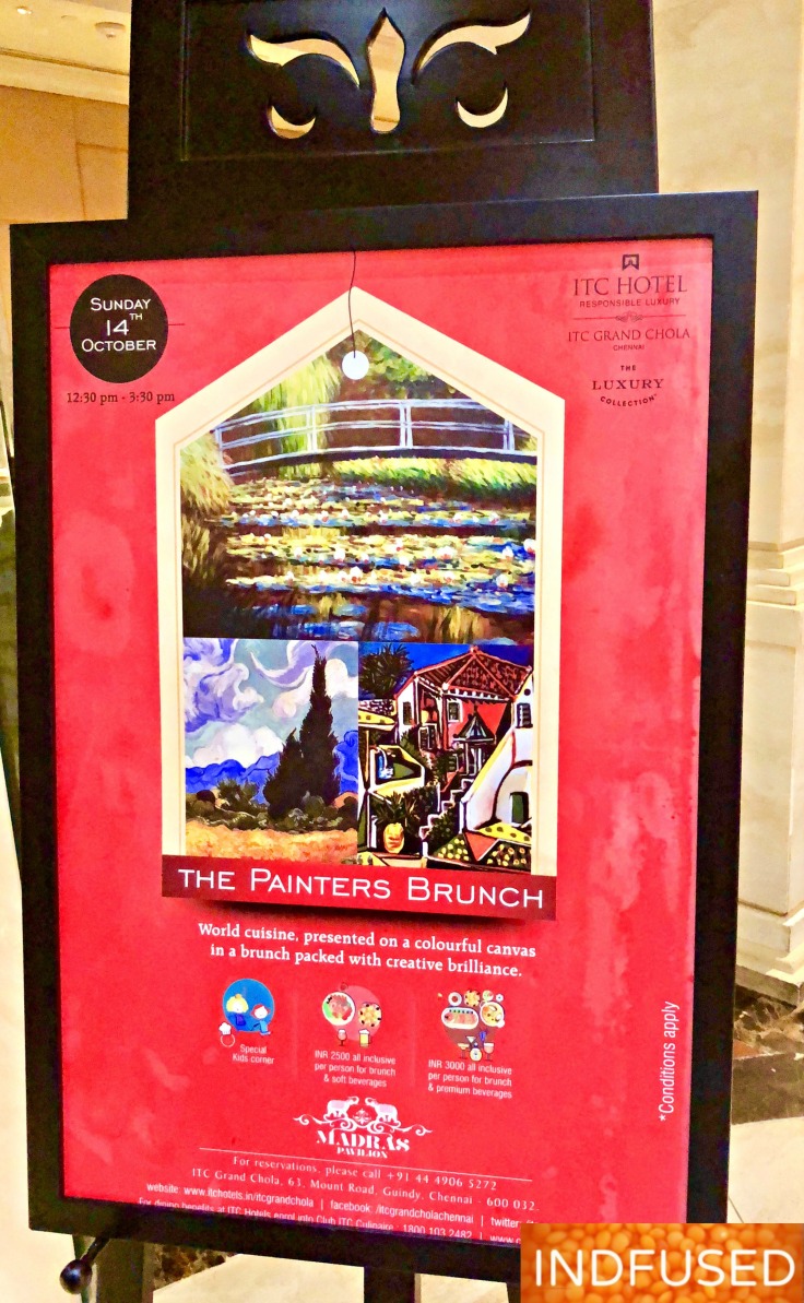 World cuisine at The Painter's Brunch @ Madras Pavilion