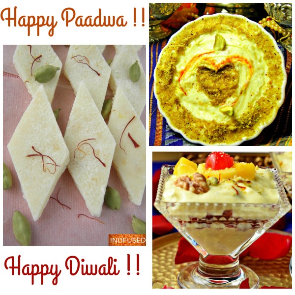 Shrikhand - easy home recipes for Kesar Pista Shrikhand in 30 minutes, Honey Walnut Shrikhand with apple ( no added sugar) and Shrikhand Vadi in 7 minutes.