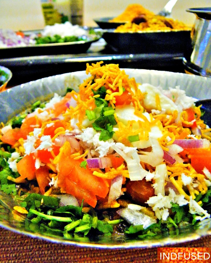 Mouthwatering Misal! The popular Maharashtrian snack food with a healthier recipe in a pressure pan and Instant Pot